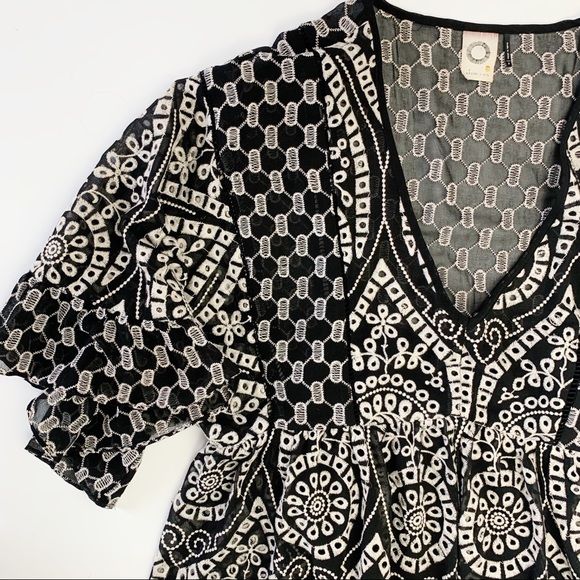 Anthro Akemi + Kin Brooke Eyelet Swing Dress - Picture 6 of 13